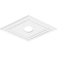 thumbnail image 2 of 38"W x 25 3/8"H x 6"ID x 13 1/4"C x 1"P Diamond Architectural Grade PVC Contemporary Ceiling Medallion, 2 of 11