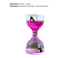 thumbnail image 7 of opvise Timer Toy Exquisite Leak-Proof Joyful Moving Drip Oil Hourglass Model for Desktop Pink, 7 of 7