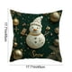 thumbnail image 3 of Christmas Pillow Covers 17.7x17.7 Inches Decorative Pillow Cases With Soft Fabric Hidden Zipper For Home Decor, 3 of 6