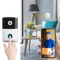 RnemiTe-amo Front Doors Camera,Video Door Bell with Chime,Video Door Bell Camera Wireless,Wireless Door Bell Camera with No Subscription Need,Doors Bell Wireless Camera With No Need for Battery