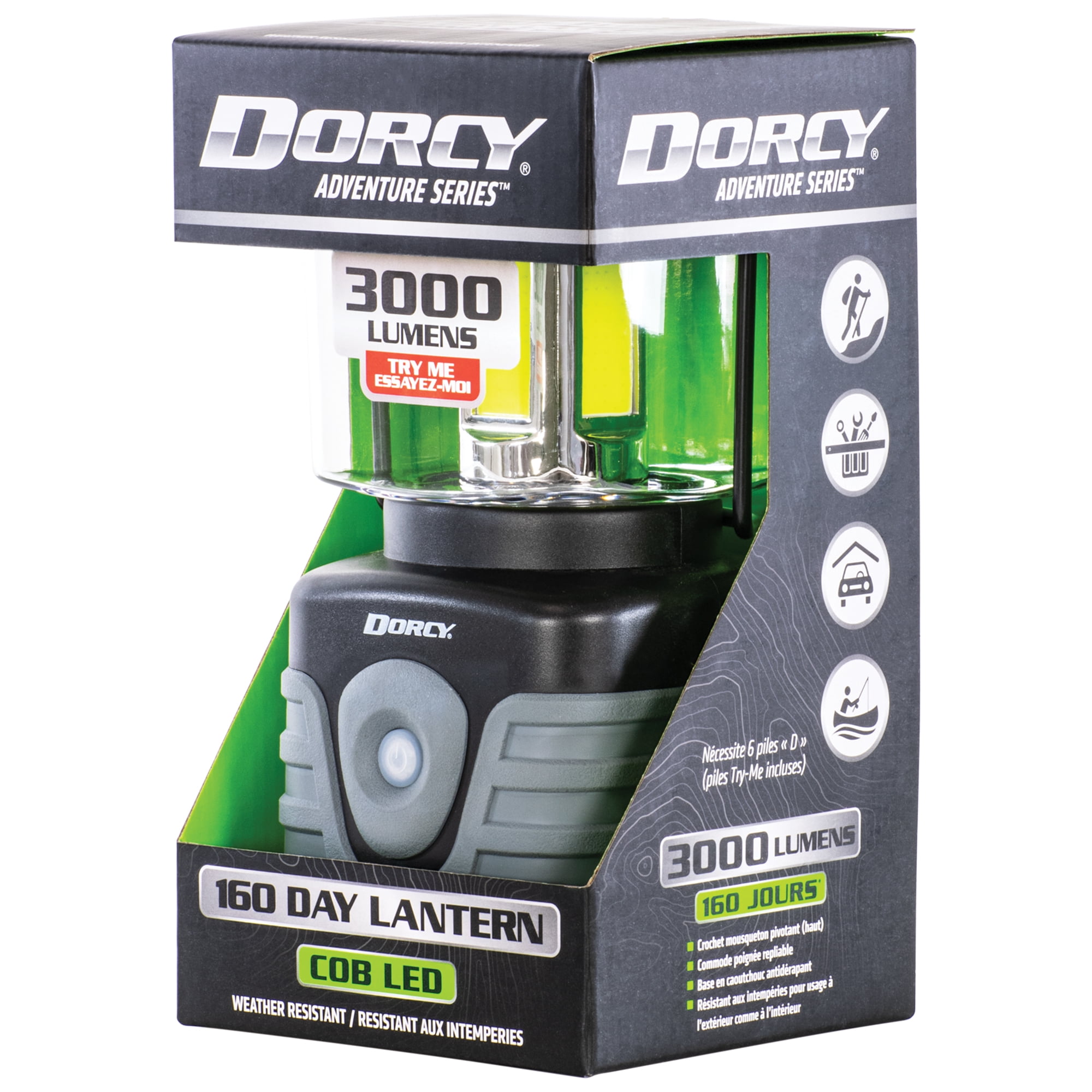 Dorcy 3000 Lumen Adventure Lantern