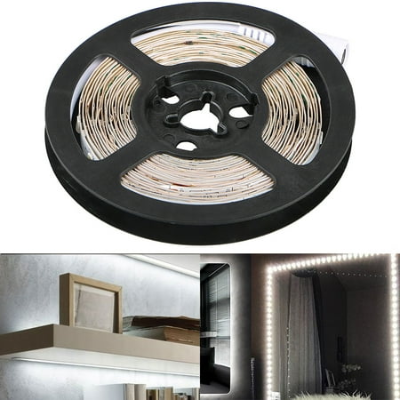 300 LED Light Strip Kit w/ Power Supply, Super Bright 13 Feet 12V LED Ribbon, 6000K Daylight White Under Cabinet Lighting Strips, LED (Best Led Strip Lights For Under Cabinet)