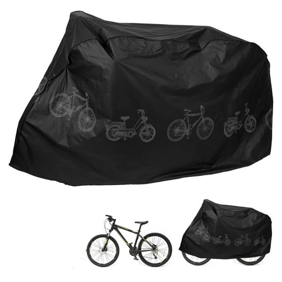 Waterproof Bicycle Cover,79 x 39.3 inch Bike Dustproof Cover with Storage Bag,Portable Bicycle Cover Outdoor Waterproof for Outside Anti Dust Rain UV-Protection for Mountain Bike Road Bike
