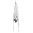 thumbnail image 5 of Labymos 2.78ft Halloween Ghost Hanging Decoration Scary Flying Ghost with Colorful LED Light Spider Skull, 5 of 5