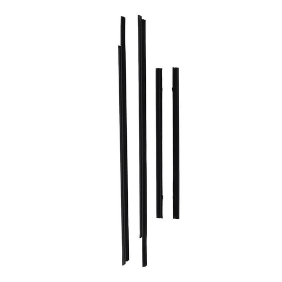 Car Window Trim Weatherstrip, Dustproof Door Window Seal Belt 82820 2S700 4PCS for D22 1997-2004