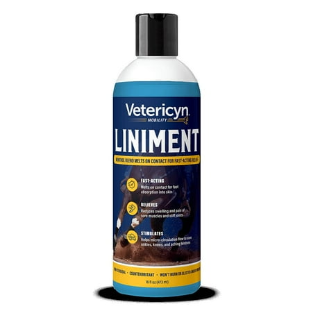 Vetericyn Liniment, 16 oz, Blue