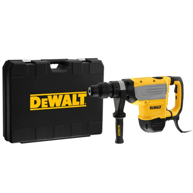Taladro Rotomartillo Sds Max 1700w 290 Rpm + Caja Maletin Plastica DeWalt D25773K