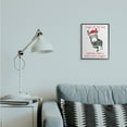 thumbnail image 5 of Stupell Industries Jingle All the Way Quote Sassy Christmas Donkey Holiday Painting Black Framed Art Print Wall Art, 16 x 20, 5 of 5