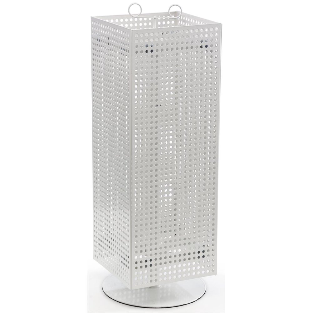 Displays2go Counter Pegboard Spinner Rack, Magnetic, 28