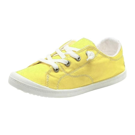 

Cglfd Low-Cut Canvas Shoes One-Foot Lazy Korean Version Student Casual Flat Shoes