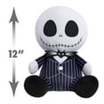 thumbnail image 5 of Disney Tim Burton’s The Nightmare Before Christmas Jack Skellington 2 lb Weighted Plush, Ages 3+, 5 of 8