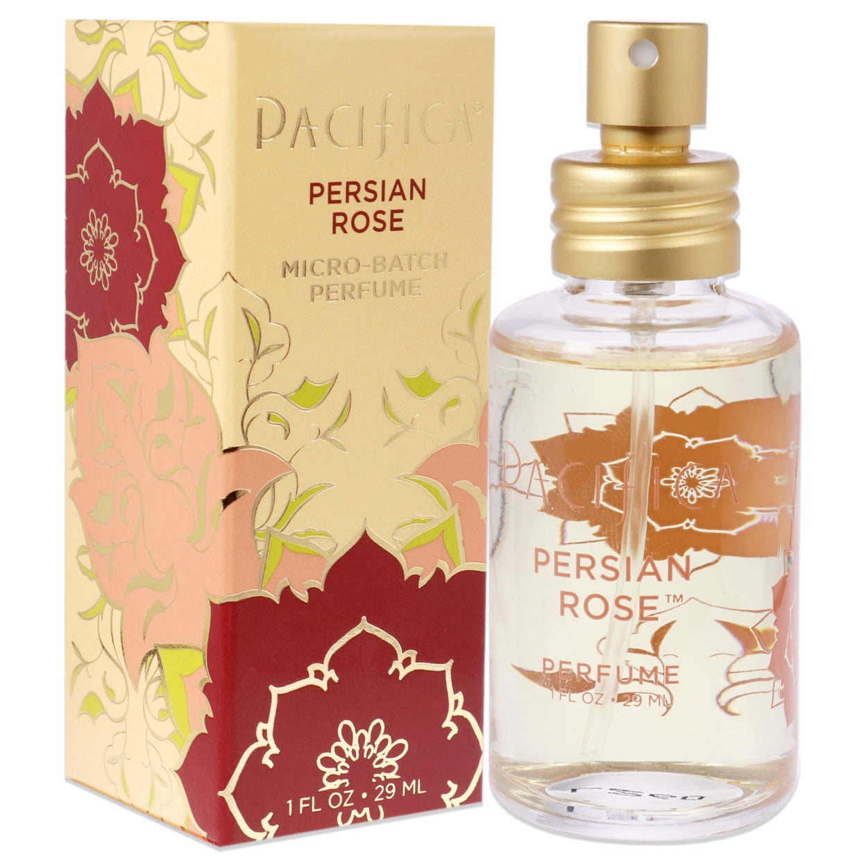 Pacifica Persian Rose Perfume, 1 oz Perfume Spray
