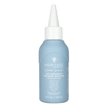 Hairitage Power Punch Anti-Dandruff Pre-Wash Booster with Apple Cider Vinegar | For All Scalp Types, 4 fl. oz