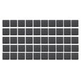 thumbnail image 1 of 50-Pack Black Plastic Aluminum Profile End Caps - 3 Styles Available, Compatible with 2020/3030/4040 European Standard Profiles, Single-Hole Design for Surface Installation, Enhances Appearance &, 1 of 6