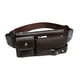 thumbnail image 3 of Bolso de cinturón con múltiples bolsillos, moderno bolso de hombro para viajar, caminar, montar a caballo Marrón, 3 of 8