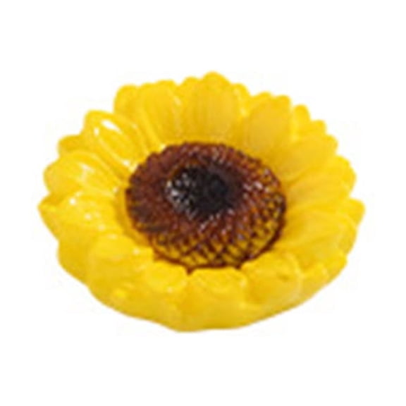 Bee Watering Station, Resin Flower Shape Bee Waterer and Floating Ornaments for Garden Pond and Micro Landscape Decor, Essential Pollinator Waterer for Outdoor Yard and Bee Safety, K