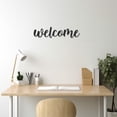 thumbnail image 2 of LaModaHome Exclusive Metal Wall Decor With Welcome Inscription – Durable & Artistic Metal Wall Art for Home and Office Decor, Perfect for Any Interior Design Aesthetic, 2 of 4