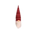 thumbnail image 2 of Bearachild Cubierta de botella de vino de felpa de Navidad sin rostro anciano tejido manga rayas sombrero de comedor decoraciones gnomos Toppers Kits de decoración para fiestas Rojo oscuro Bearachild HA068077-02, 2 of 6