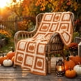thumbnail image 5 of 59.1x39.4 Inch Fall Thanksgiving Harvest Themed Throw Blanket, Soft Cozy Leaf Pattern Decorative Blanket, Warm Seasonal Blanket For Sofa Couch Bedside Home Decor, 5 of 7