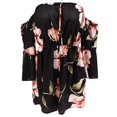 thumbnail image 2 of De Trompeta Mujeres Sin Respaldo Estampados Florales Pantalones Cortos Siameses Cómodos SG Colco Pantalones cortos siameses, 2 of 8