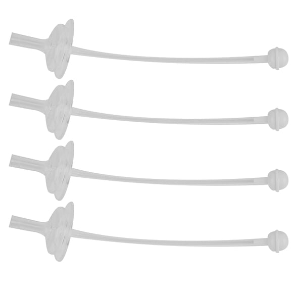 Pajitas para bebés, 4 pajitas, pajitas de silicona para alimentos profesionales, herramientas para beber para bebés probadas y confiables