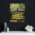 thumbnail image 4 of Nawypu Vintage Cat Poster Funny Bridge of Waterlilies Canvas Wall Art Famous Poster Aesthetic Room Decor for Bedroom Bathroom, 4 of 4