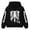 WM26WGO1587-Black, variant on HILEELANG Boys Halloween Hoodie Glow in the Dark Skeleton Sweatshirt Black 12Y