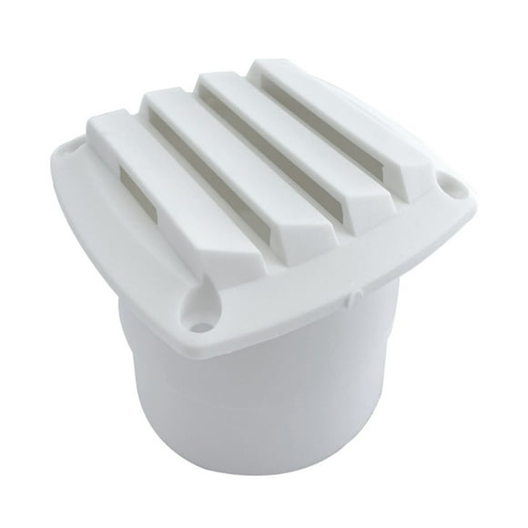 3 Inch Air Vent ABS Louver White Grille Cover, Exhaust Vent Fit for RV Motorhome Bathroom Office