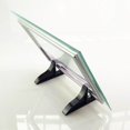 thumbnail image 3 of 10 Pièces Chevalet Stands Plat Photo Cadre Support Stand Présentoir Support Rack Noir_S, 3 of 8