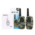 thumbnail image 3 of Walkie Talkies para niños con camuflaje Rt628, 1 par, teclado con bloqueo Vox de largo alcance, juguetes para niños, regalos para cumpleaños y vacaciones, fácil de usar para acampar y hacer senderismo, 3 of 5