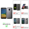 thumbnail image 2 of Cadorabo Cover for Motorola MOTO G5 Case in NIGHT BLACK with magnetic closure, 2 of 7