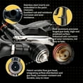 thumbnail image 4 of PORPHIS Automotive Refinishing Spray Gun PHS-155 Middle Pressure 1.3mm Nozzle Paint Spray Gun, Black, 4 of 5