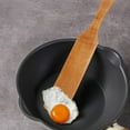 thumbnail image 4 of Juego de espátulas de madera (5 piezas) - Juego de herramientas de cocina de madera de teca - Utensilios de cocina de madera antiadherentes y resistentes al calor para revolver y mezclar, 4 of 8