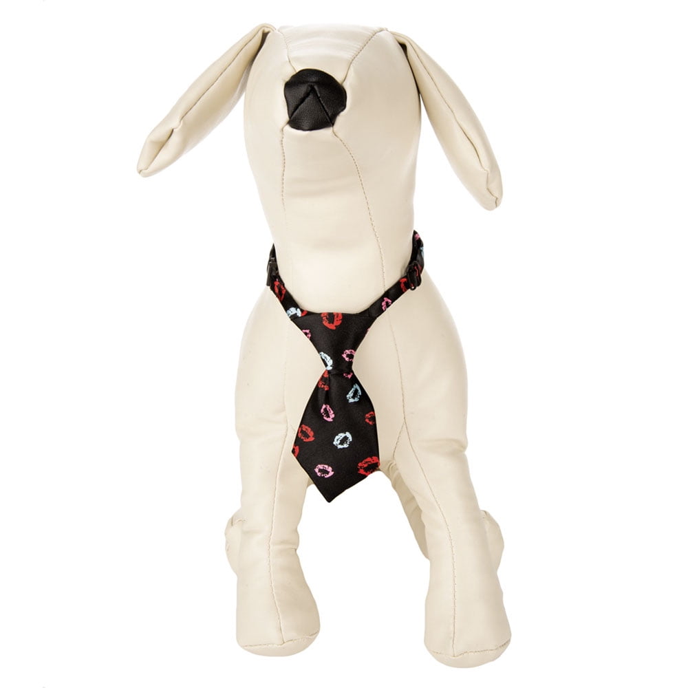 CUECUEPET Adjustable Party Time Novelty Design Fashion Necktie for Small Dogs