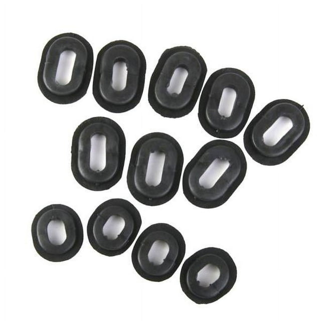 2x 12 Piezas 125 Kit de Arandela Panel Lateral Montaje de Ojales de Goma