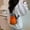 Orange, variant on Shoulder Bag for Women Uncomplicated Fashion Casual Small Square Bag Crossbody Bag Suitable for Outdoor Travel Commut Bag Can Be Carried By Hand Or Shoulder