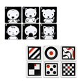 thumbnail image 2 of Flashcards Genius Baby de alto contraste con clip para cochecito, 2 of 9