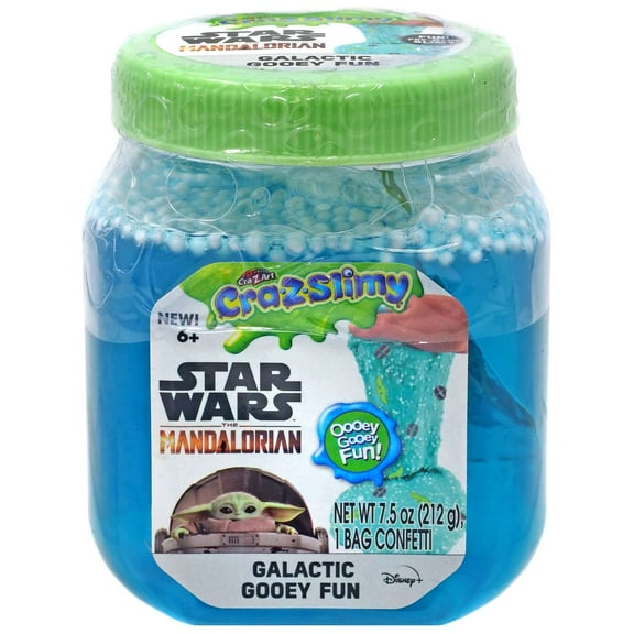 Cra-Z-Art The Mandalorian Galactic Gooey Fun Green Slime for 6 Years and Up