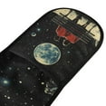 thumbnail image 4 of Yayeee Double Oven Mitt Kitchen Heat Resistant Baking 35" x7" Quilted Glove, Red Sitting on The Moon, 4 of 6