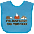 thumbnail image 3 of Inktastic Thanksgiving Here for the Food Boys or Girls Baby Bib, 3 of 4