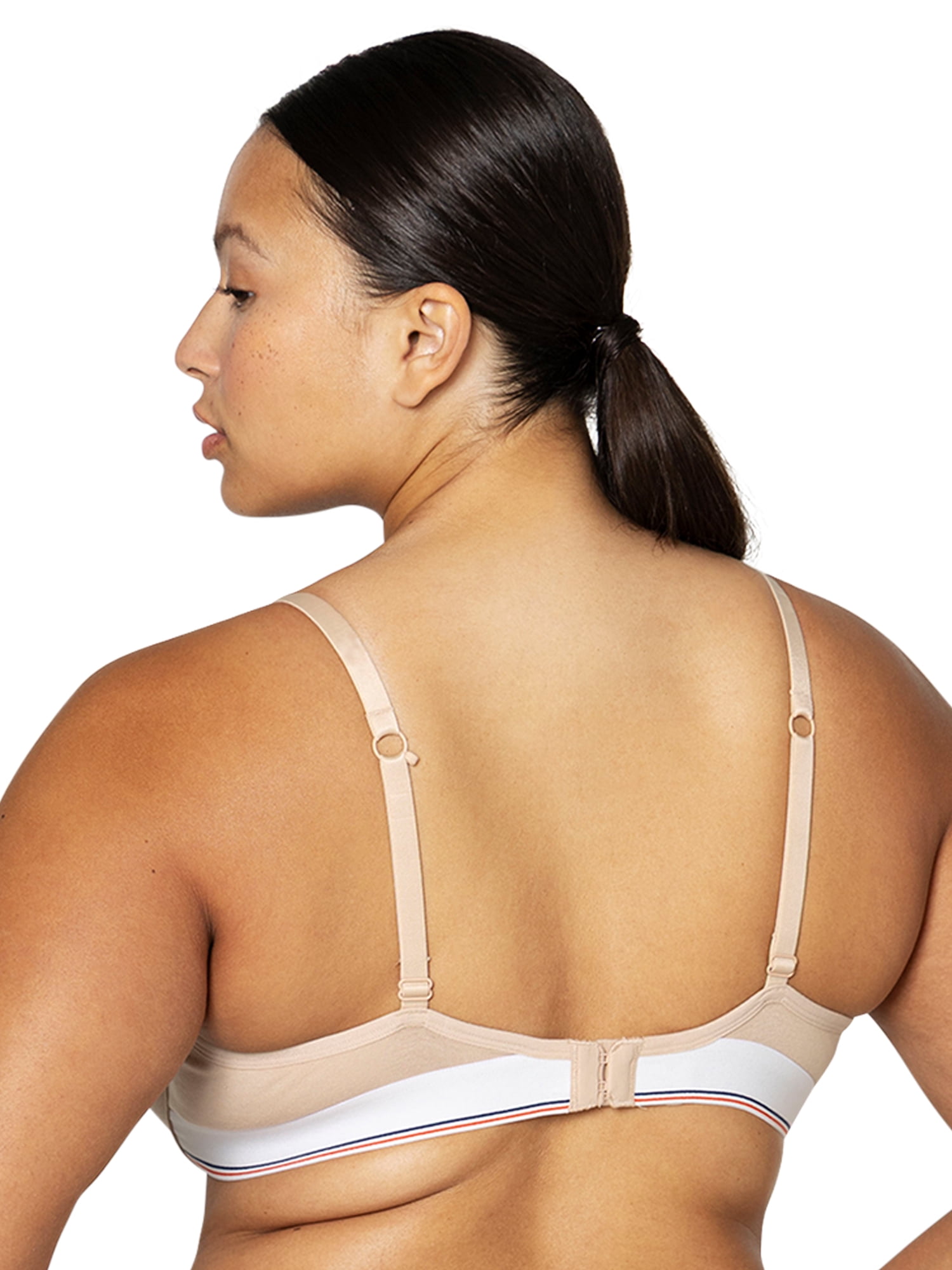 fresh collection by Fruit of the Loom Women's Cotton Demi Push-Up Bra