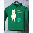 thumbnail image 3 of Ohh Llama Hoodie Toddler -Image by Shutterstock,  2 Toddler, 3 of 4