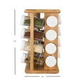 thumbnail image 2 of Home Basics SR44617 Bamboo Spice Rack - 16 Pieces, 2 of 7