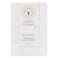 thumbnail image 4 of Burt's Bees Baby 100% Organic Cotton Solid Fitted Unisex Crib Sheets, Cloud White, 1-Pack, 4 of 10