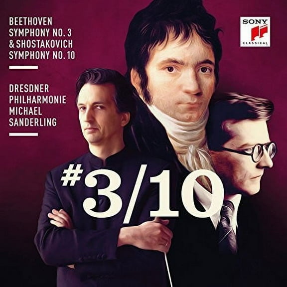 Beethoven / Shostakovich / Sanderling - Beethoven: Symphony No. 3 & Shostakovich: Symphony No. 10 - Music & Performance - CD