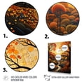 thumbnail image 3 of Designart "Countryside Autumnal Canopy Collage II" Landscape & Nature Floater Framed Wall Decor, 3 of 7