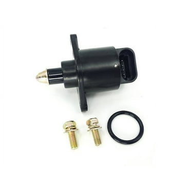 Idle Control Valve - Compatible with 1991 - 1995, 1997 Jeep Wrangler 2.5L 4-Cylinder (with 90-Degree Connector) 1992 1993 1994
