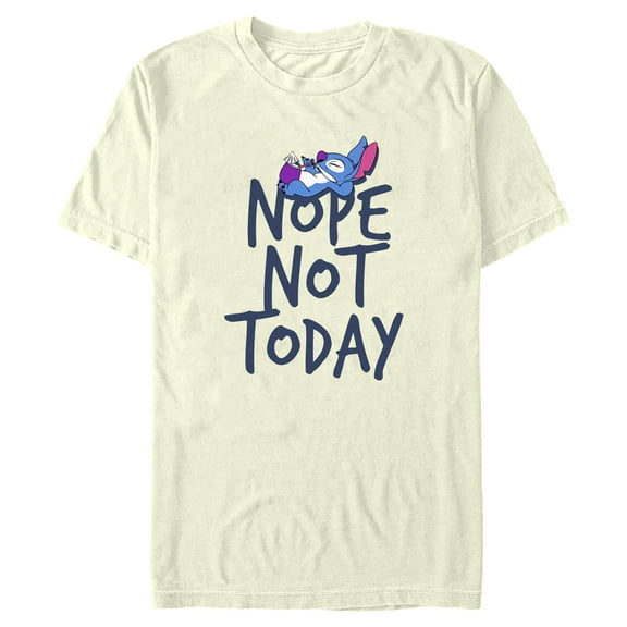 Mens Lilo & Stitch Nope Today Stitch T Shirt