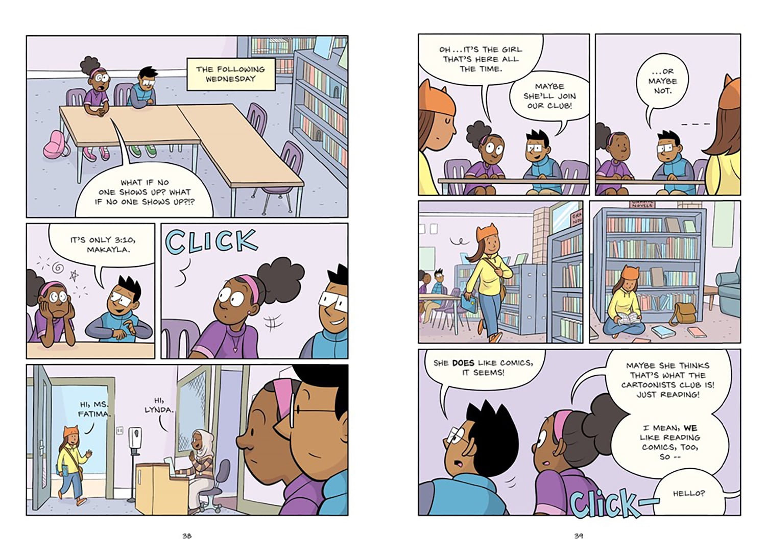 New and Trending: The Cartoonists Club a Graphic Novel by Raina Telgemeier