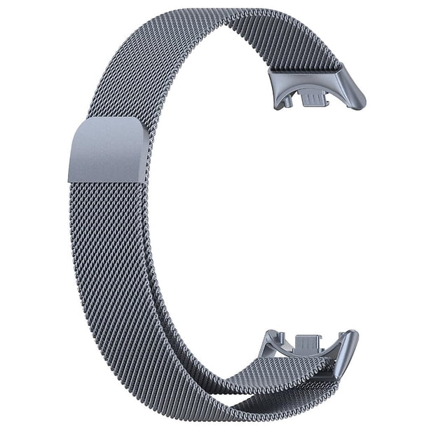 Pulsera de acero inoxidable para Huawei Band 8, pulsera magnética de liberación rápida